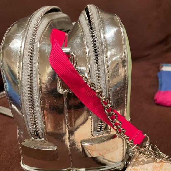 Betsey Johnson pop tart toaster purse with coin purse and socks - Picture 10 of 11